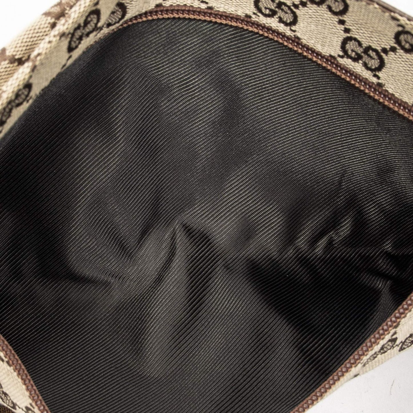 Gucci Waist Pouch Beige Brown GG Canvas