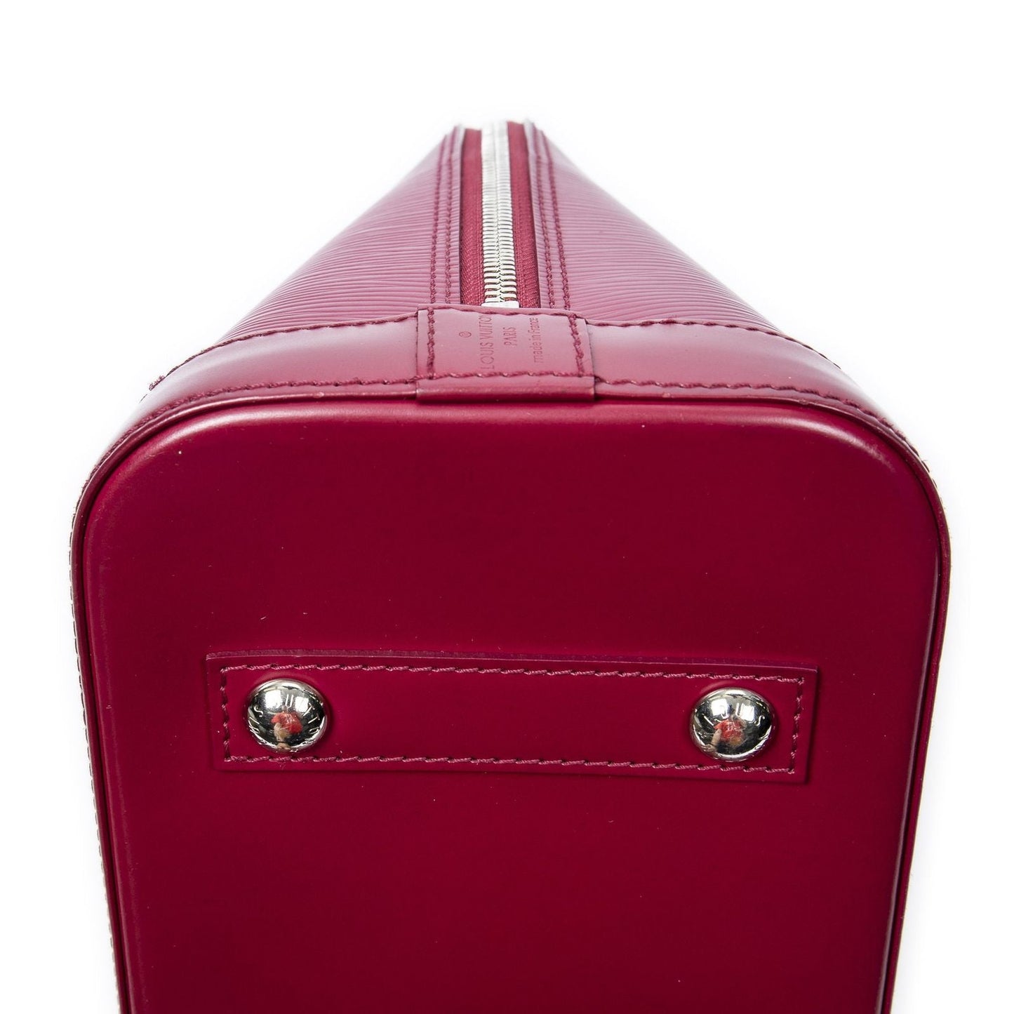 Louis Vuitton Alma Fuchsia Epi Handbag
