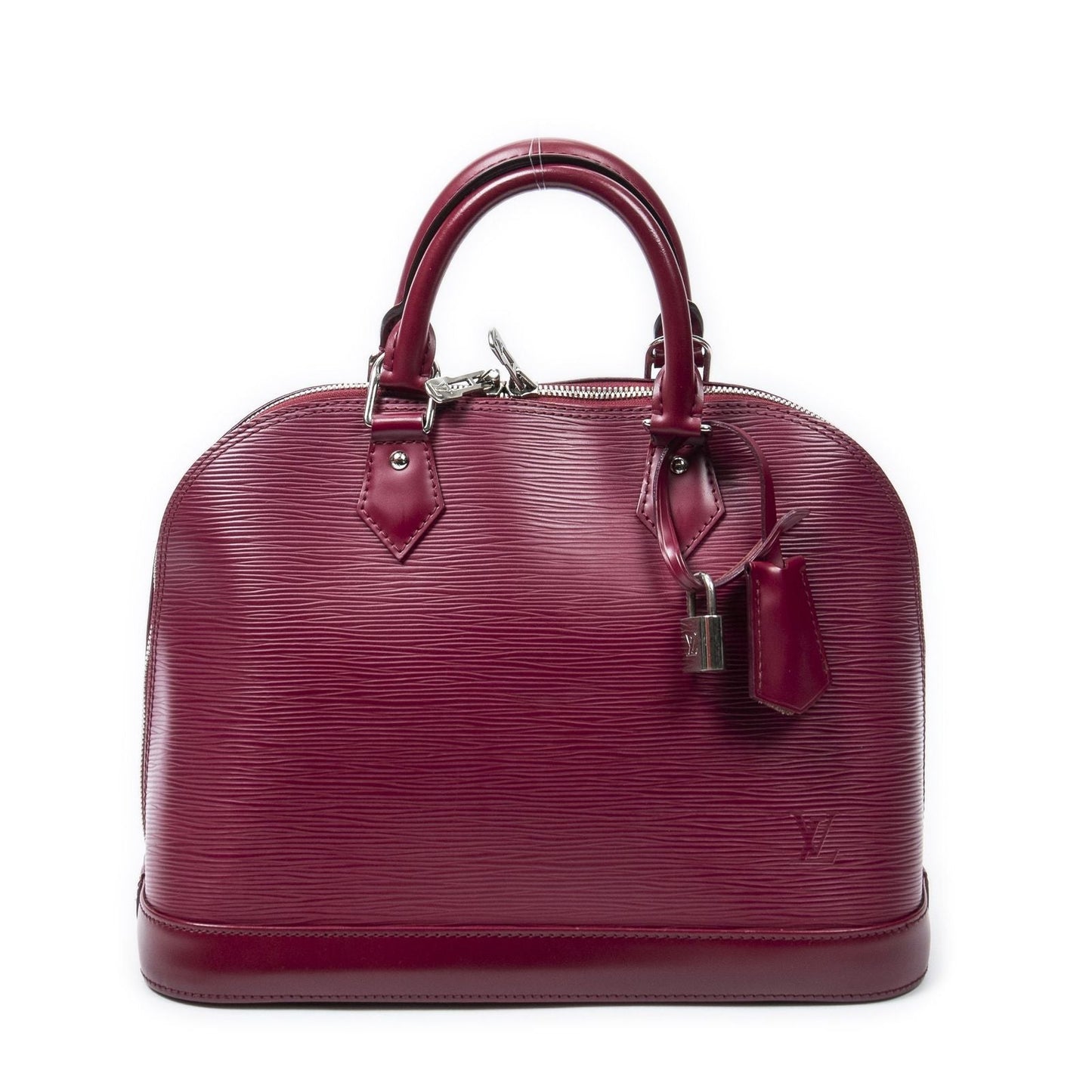 Louis Vuitton Alma Fuchsia Epi Handbag