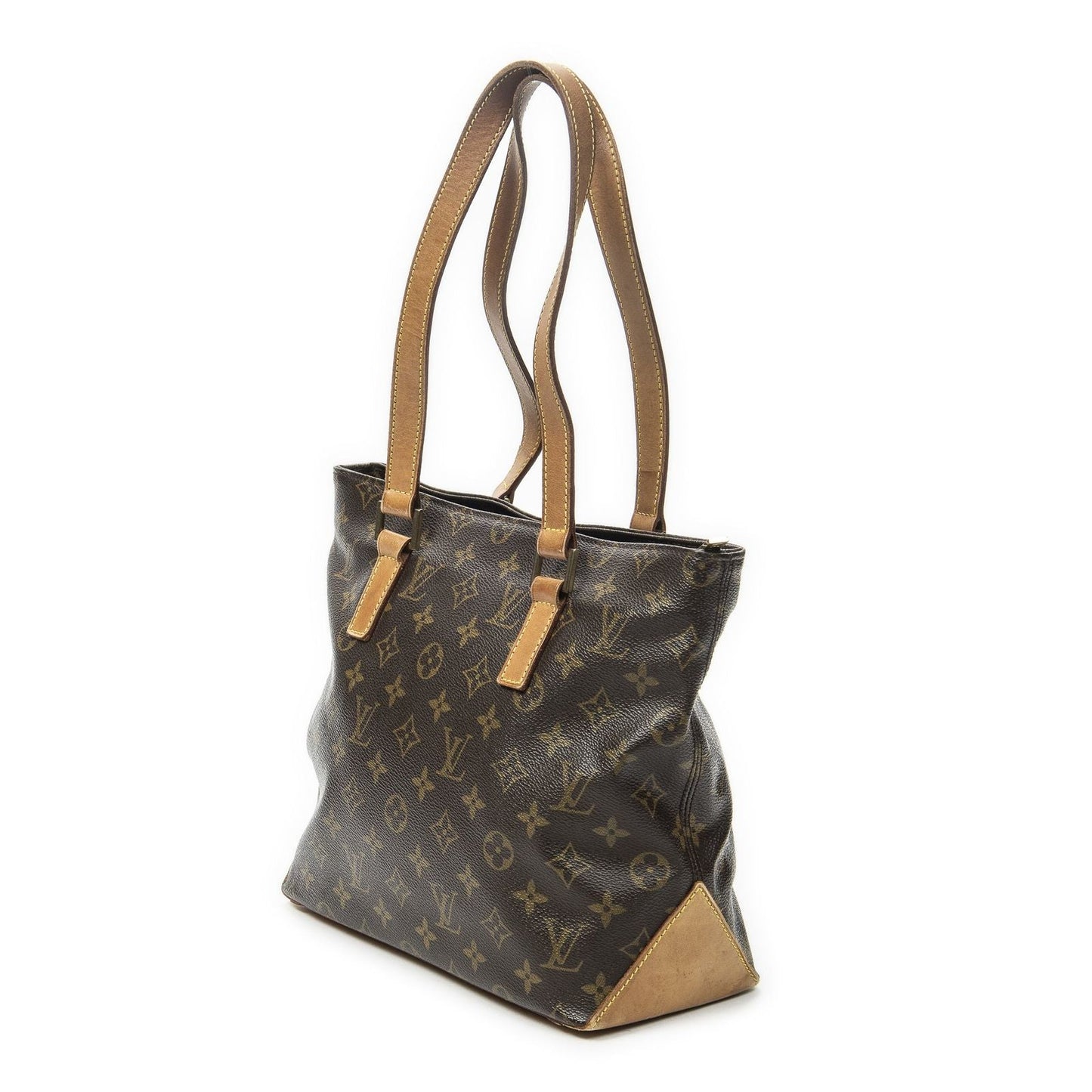 Louis Vuitton Cabas Piano Brown Monogram Canvas Tote