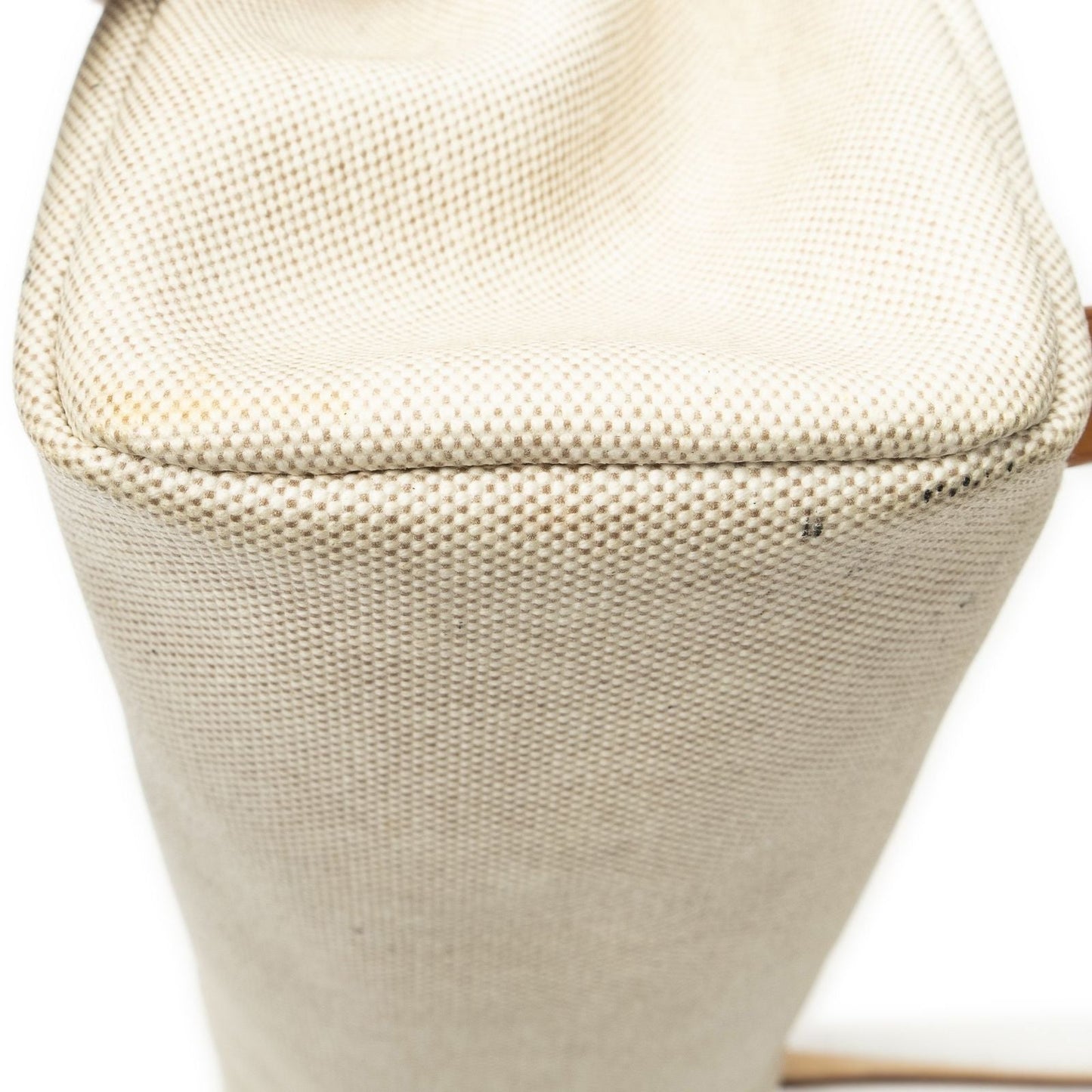Hermes Herbag a Dos Tan Beige Toile Ash Handbag