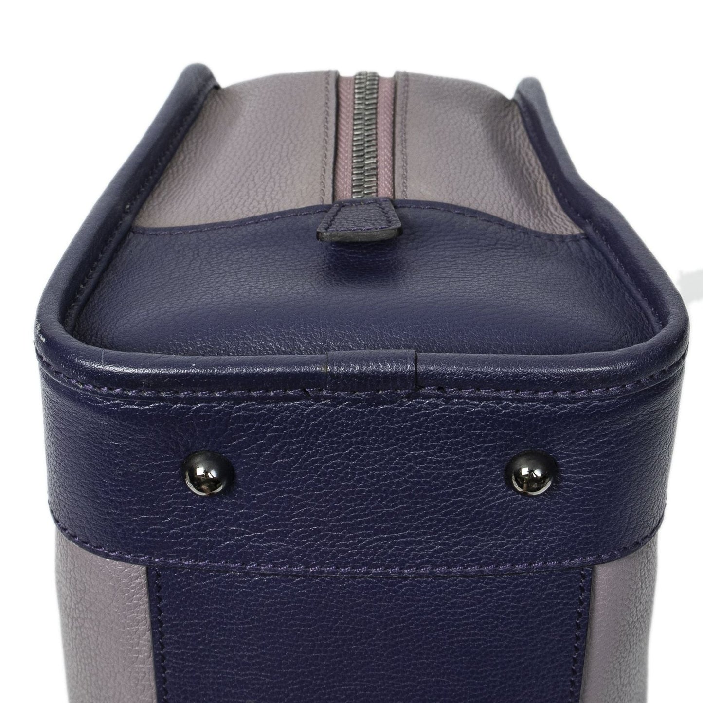 Loewe Tricolor Amazona Lilac Purple Pink Gray Calfskin Leather