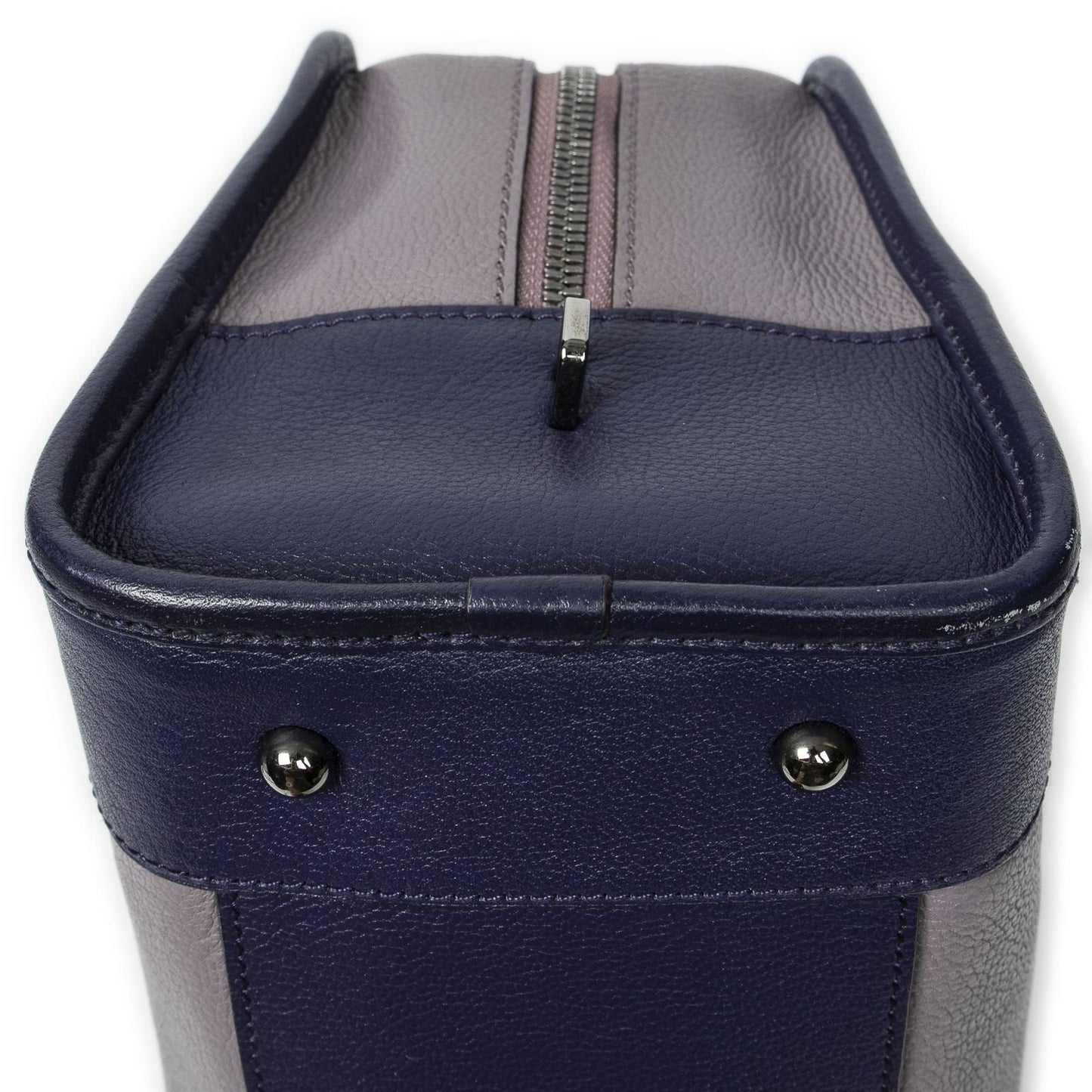 Loewe Tricolor Amazona Lilac Purple Pink Gray Calfskin Leather