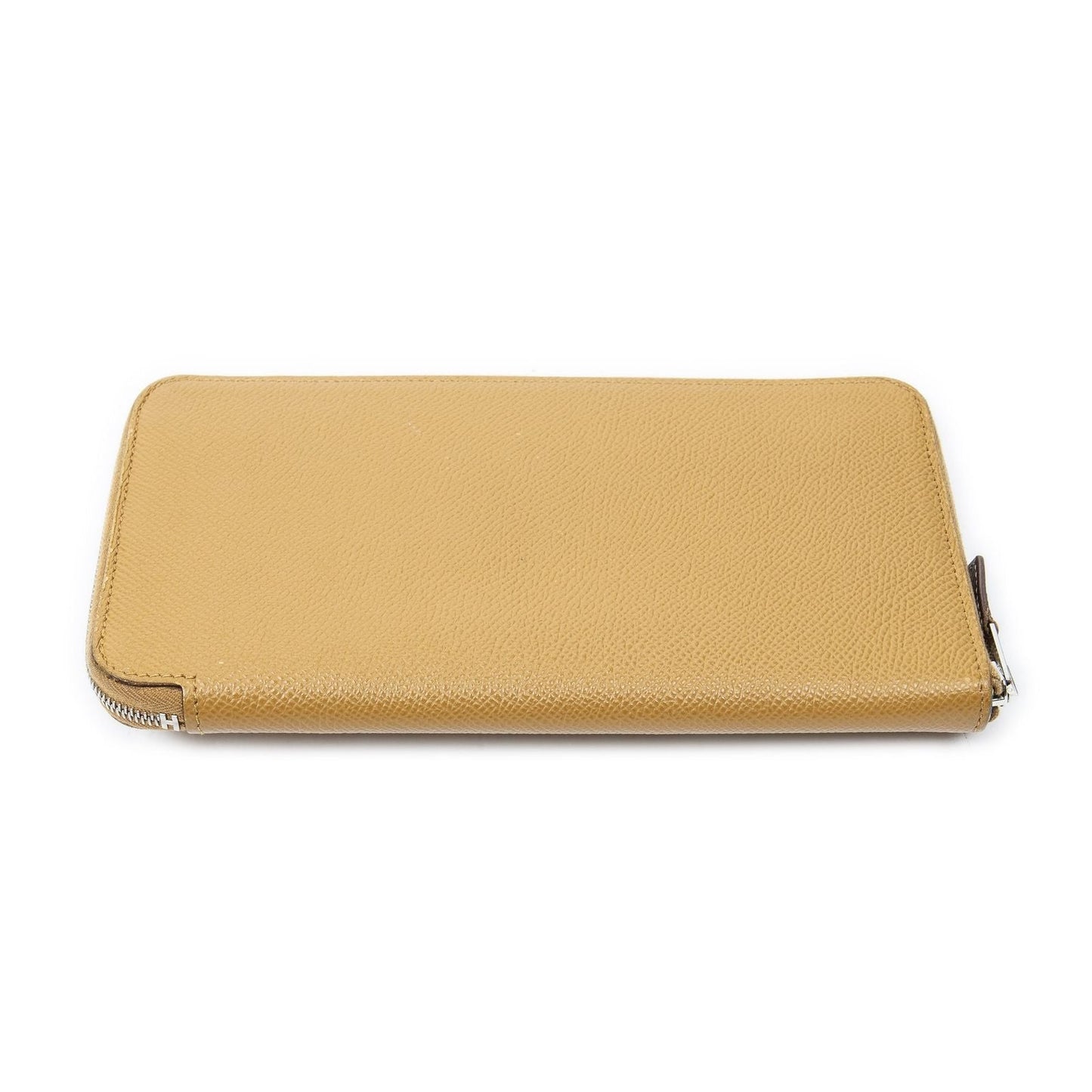 Hermes Azap Silk Wallet Tan Epsom