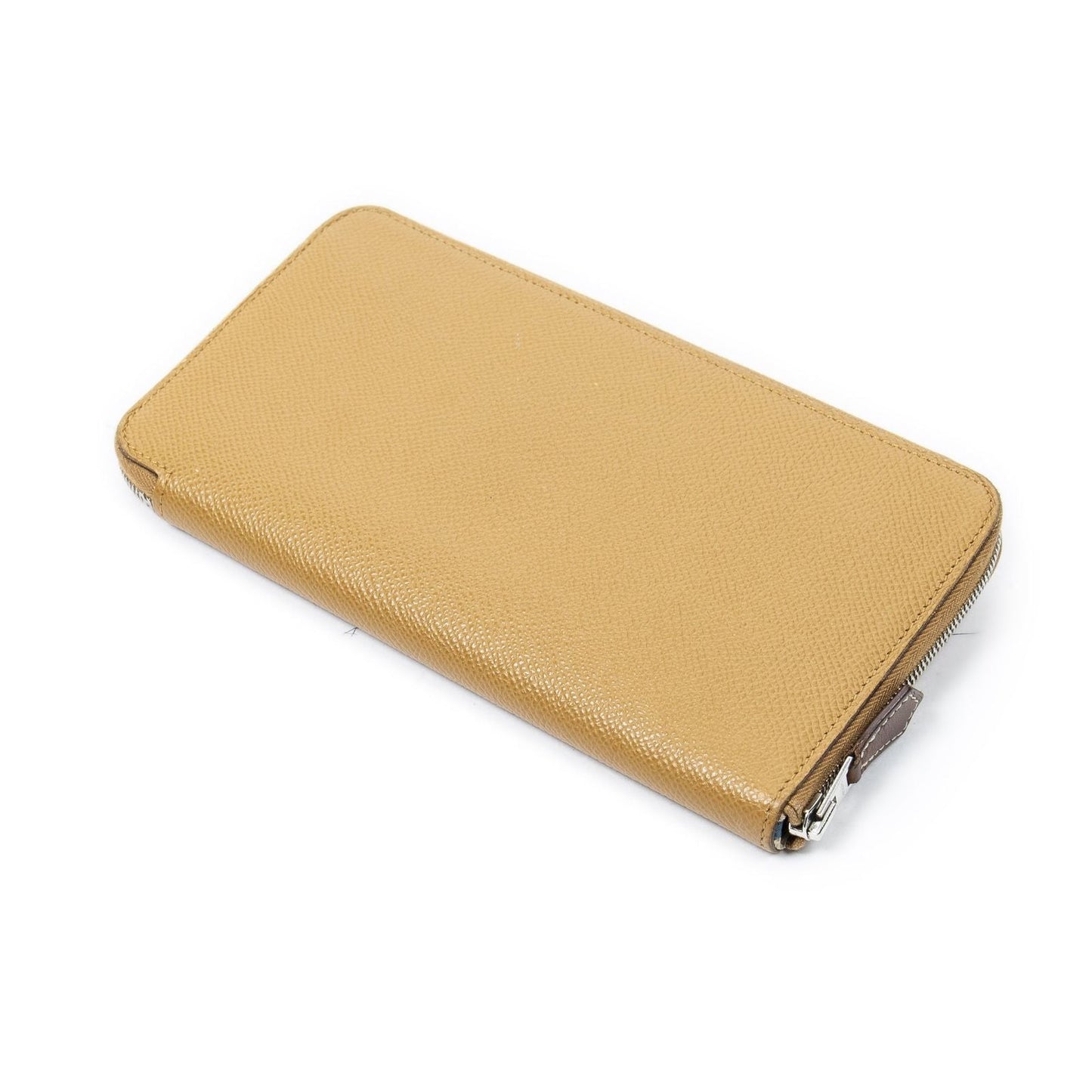 Hermes Azap Silk Wallet Tan Epsom