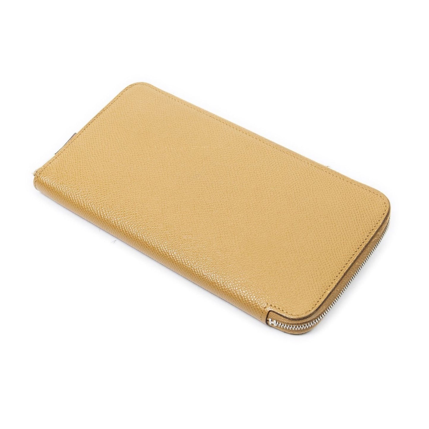 Hermes Azap Silk Wallet Tan Epsom