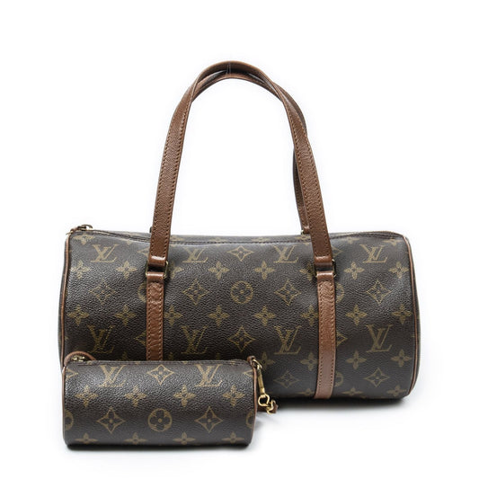 Louis Vuitton Papillon Brown Monogram Canvas Handbag