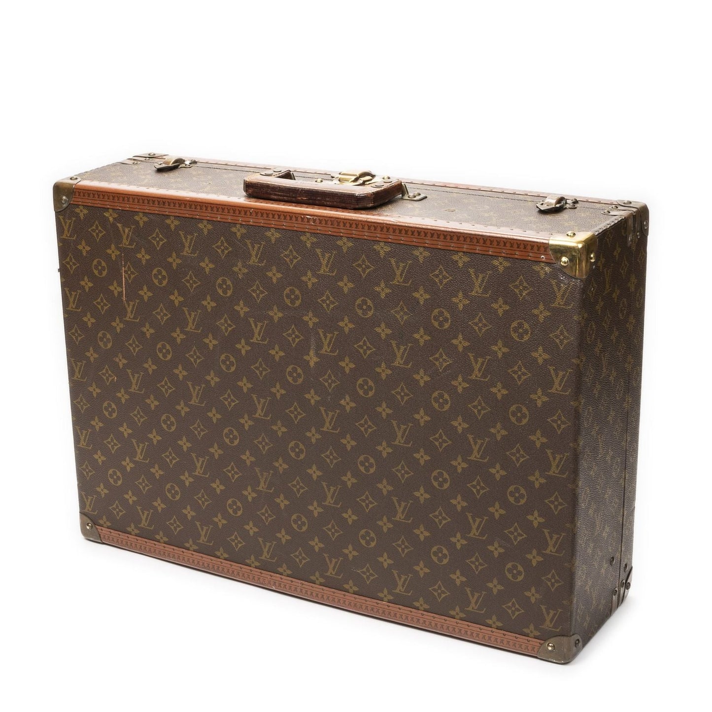 Louis Vuitton Brown Monogram Canvas Travel Bag