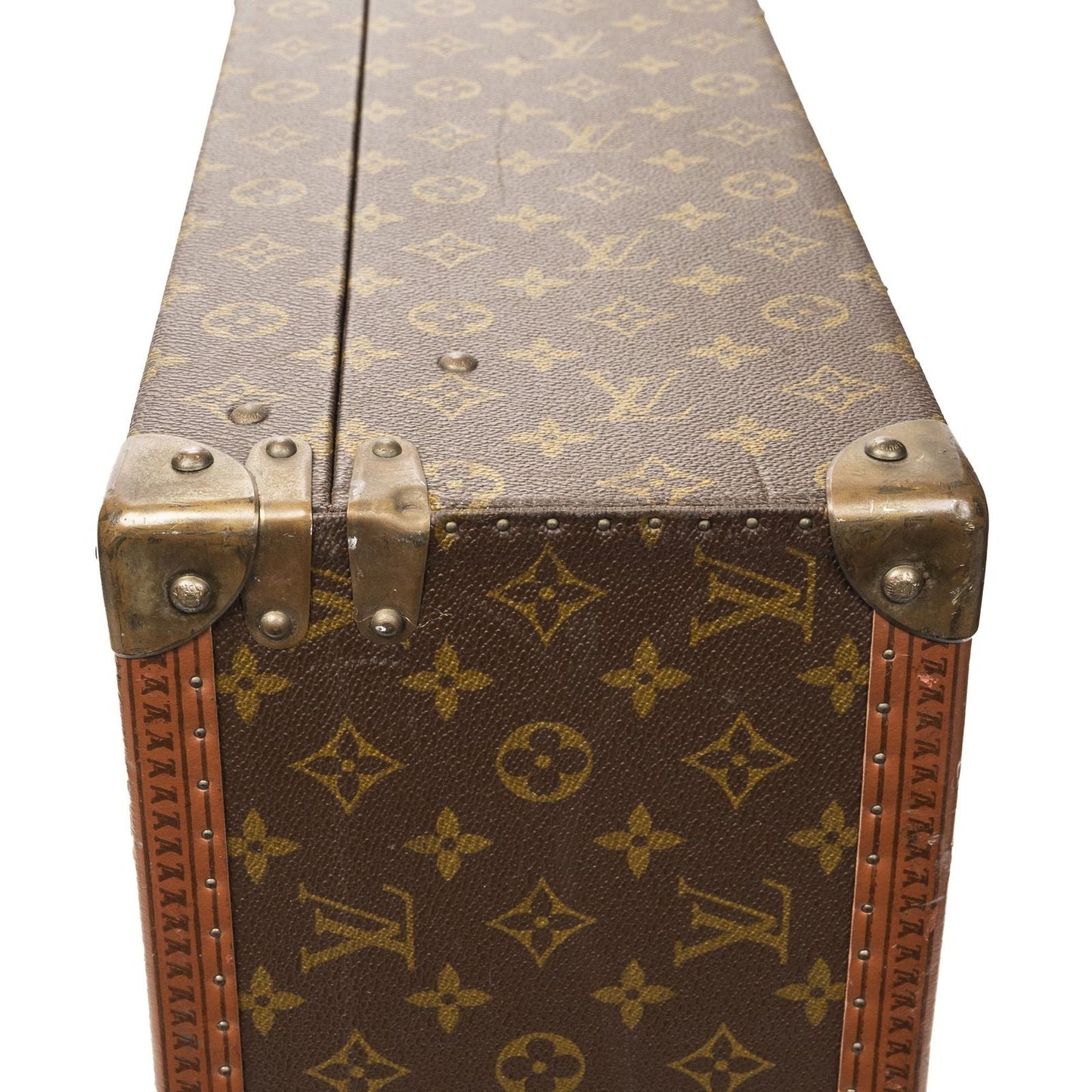 Louis Vuitton Brown Monogram Canvas Travel Bag