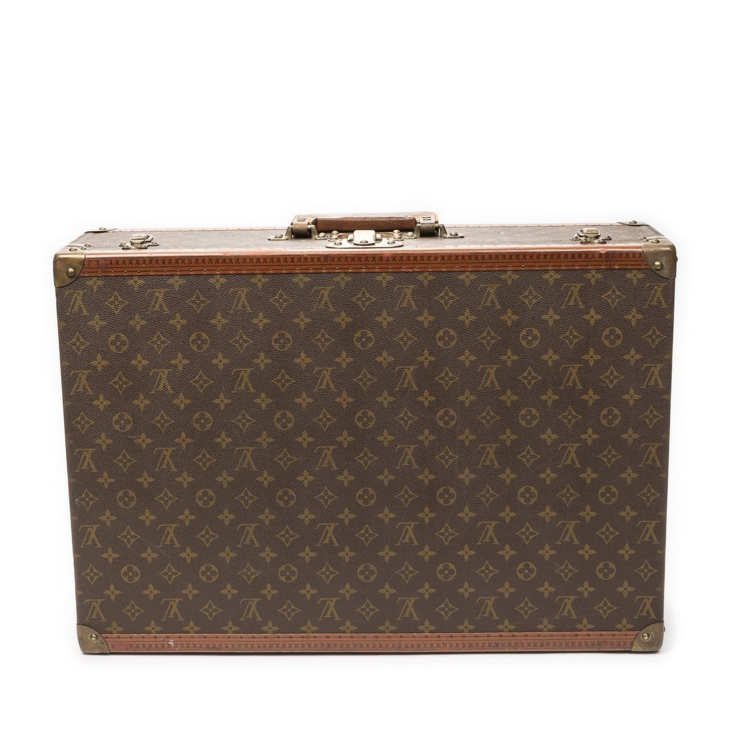 Louis Vuitton Brown Monogram Canvas Travel Bag