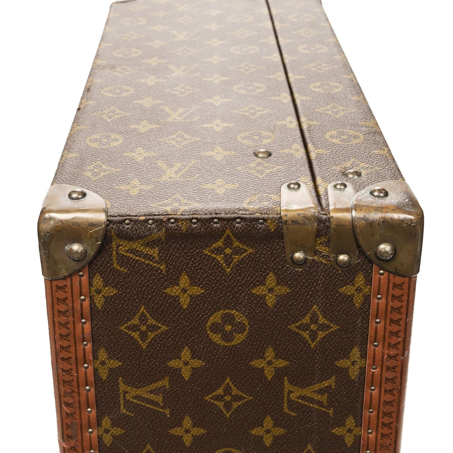 Louis Vuitton Brown Monogram Canvas Travel Bag