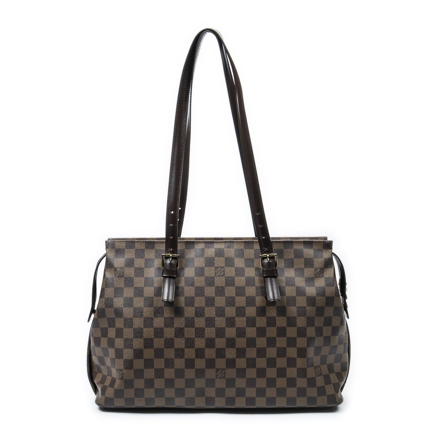 Louis Vuitton Chelsea Brown Damier Ebene Messenger Bag
