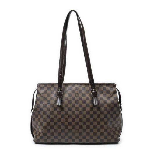 Louis Vuitton Chelsea Brown Damier Ebene Messenger Bag
