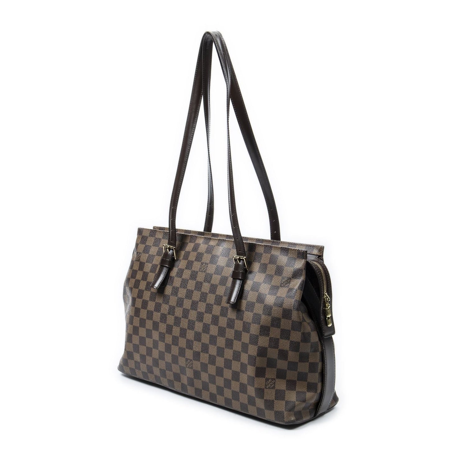 Louis Vuitton Chelsea Brown Damier Ebene Messenger Bag