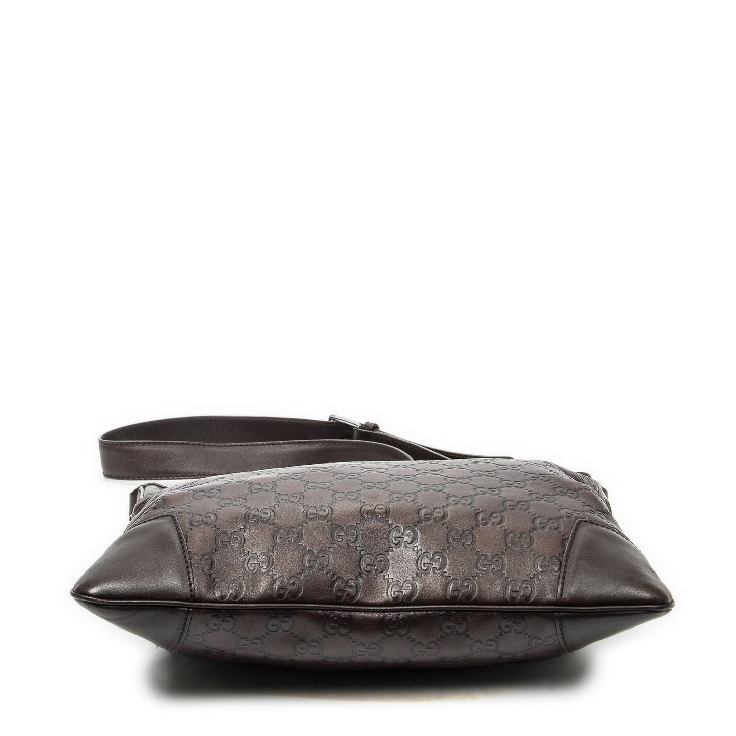 Gucci Zip Messenger Brown Guccissima
