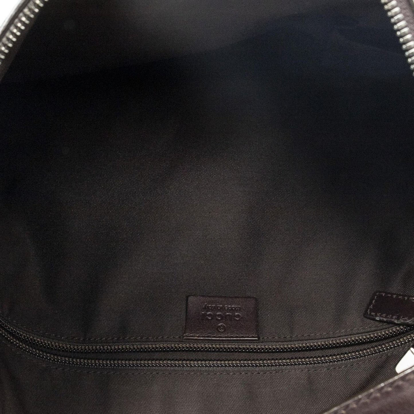 Gucci Zip Messenger Brown Guccissima
