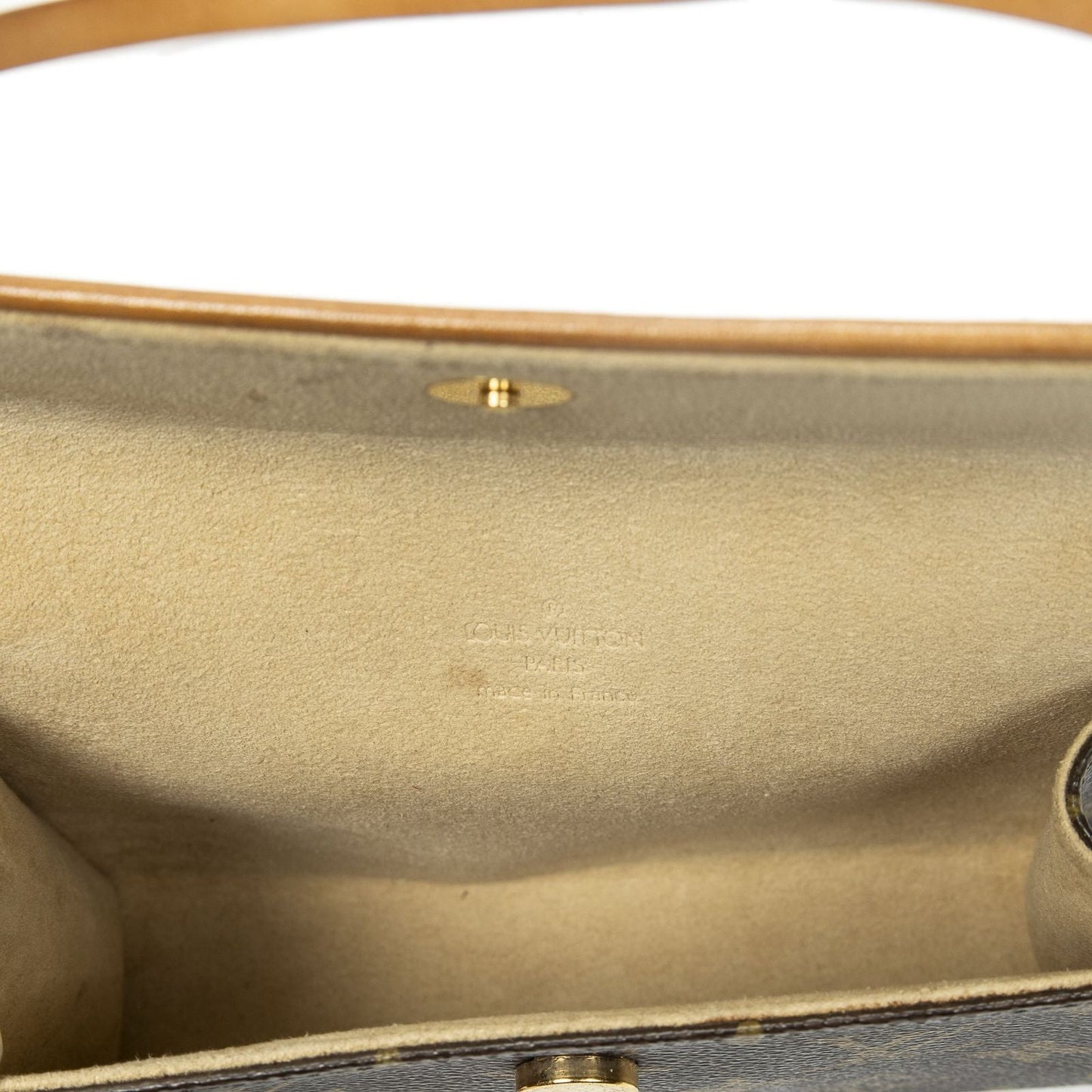Louis Vuitton Pochette Florentine Brown Monogram Canvas Handbag