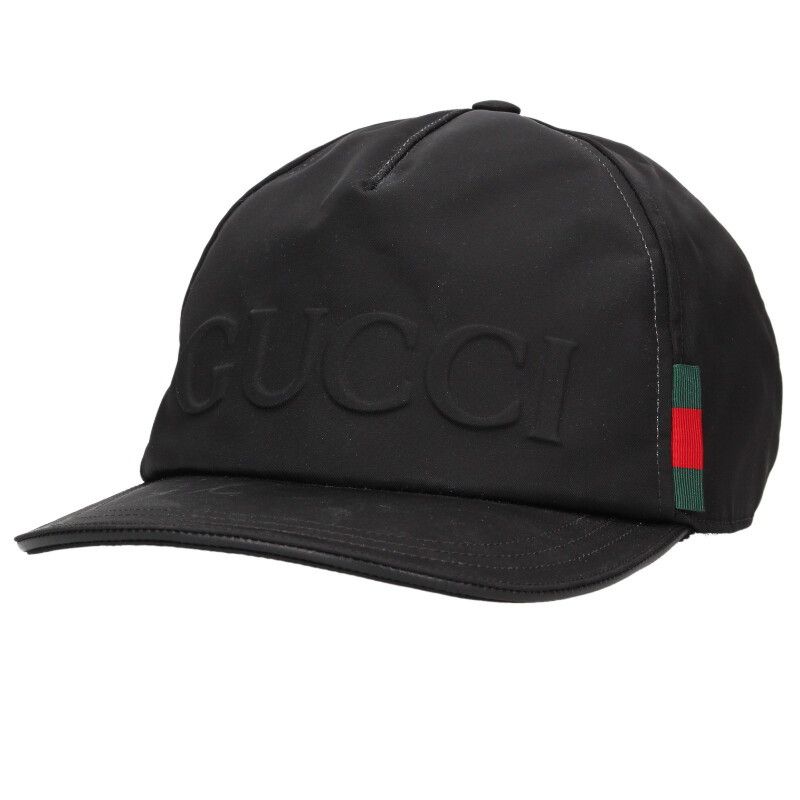 Gucci Front Logo Nylon Cap Hat
