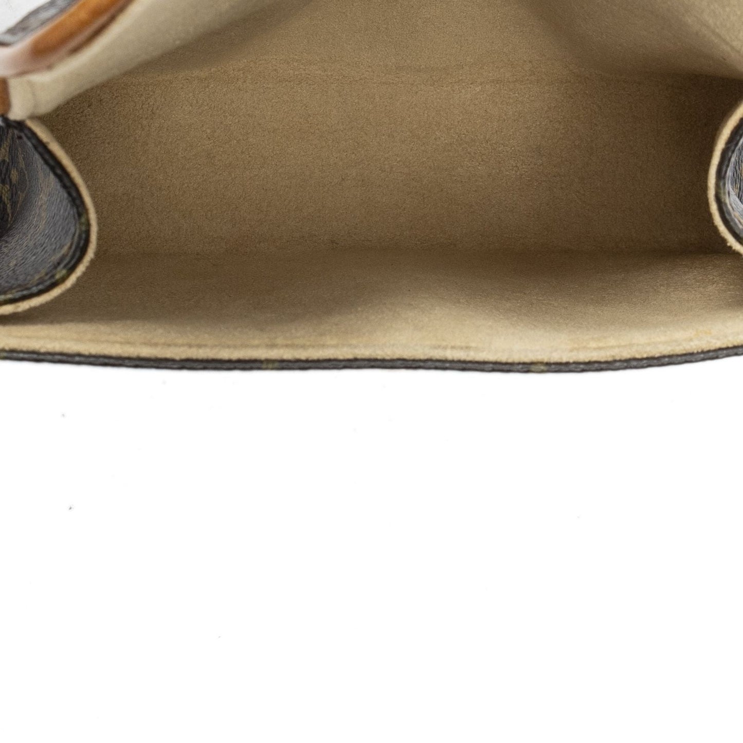 Louis Vuitton Pochette Florentine Brown Monogram Canvas Handbag