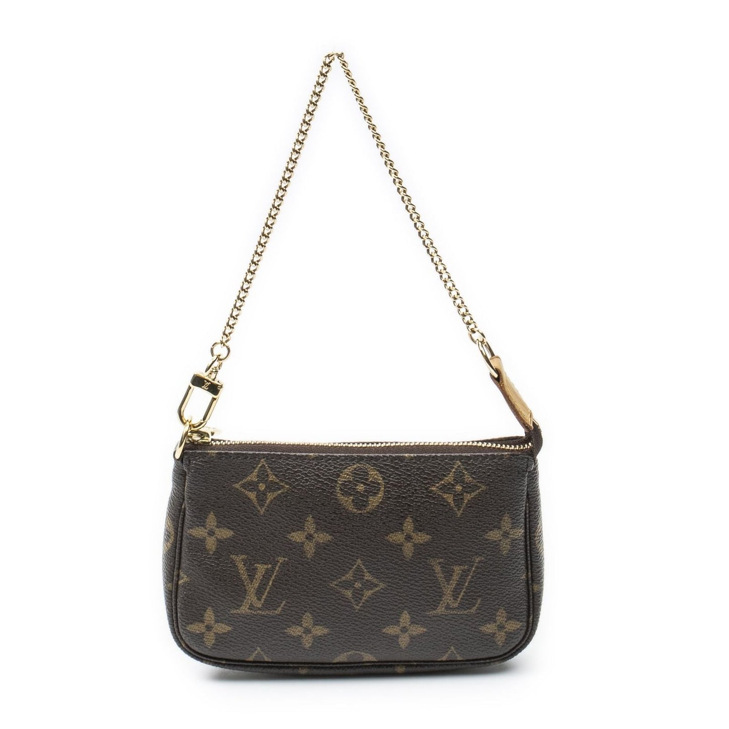 Louis Vuitton Mini Pochette Brown Monogram Canvas