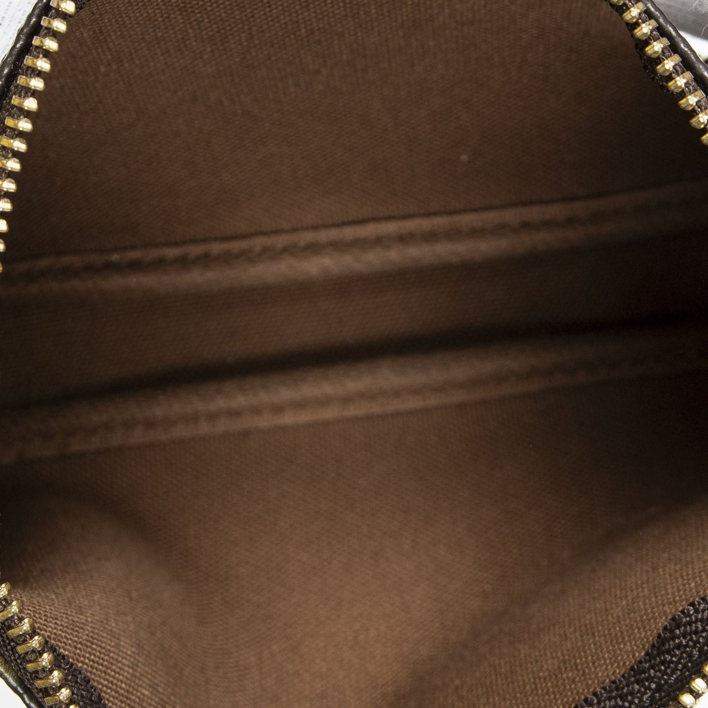 Louis Vuitton Mini Pochette Brown Monogram Canvas