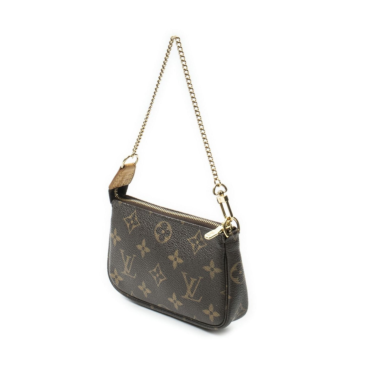 Louis Vuitton Mini Pochette Brown Monogram Canvas