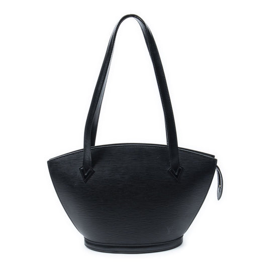 Louis Vuitton Saint Jacques Long Strap Black Epi Messenger Bag