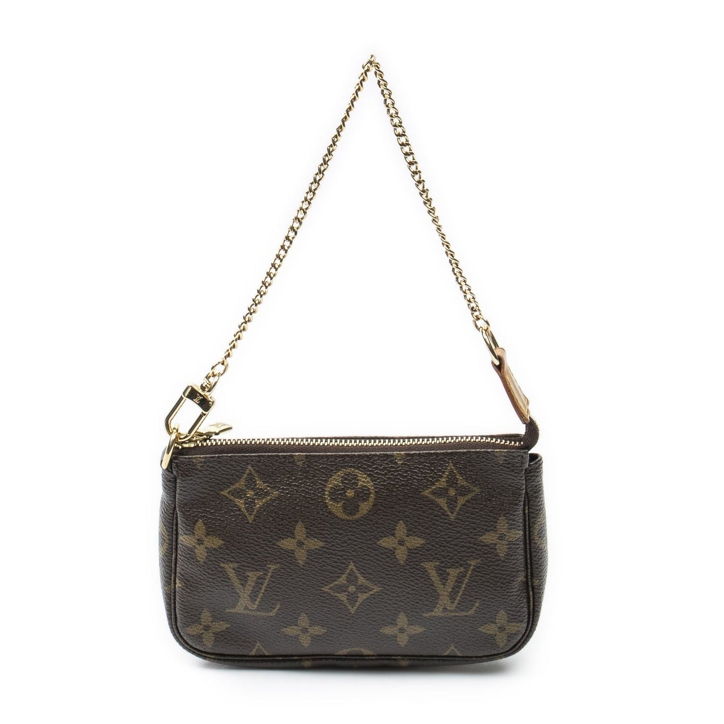 Louis Vuitton Mini Pochette Brown Monogram Canvas