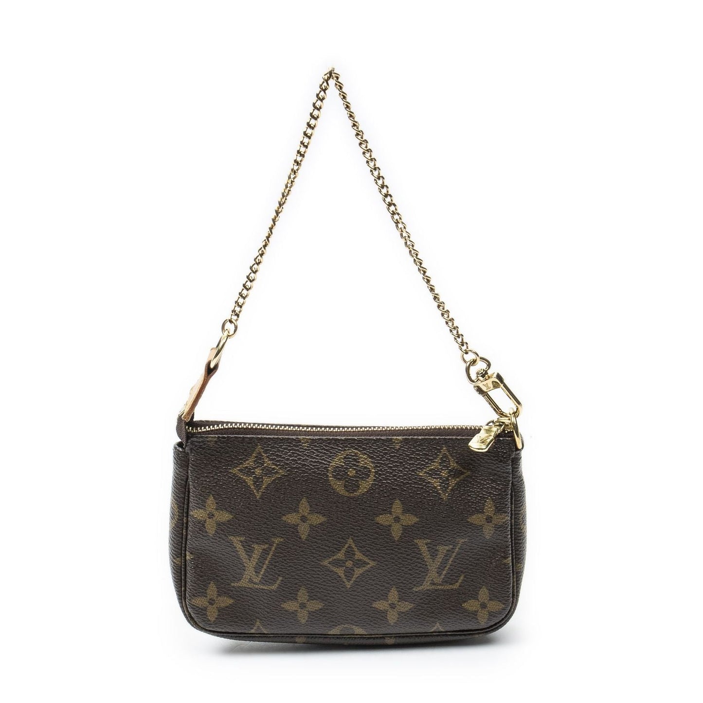 Louis Vuitton Mini Pochette Brown Monogram Canvas