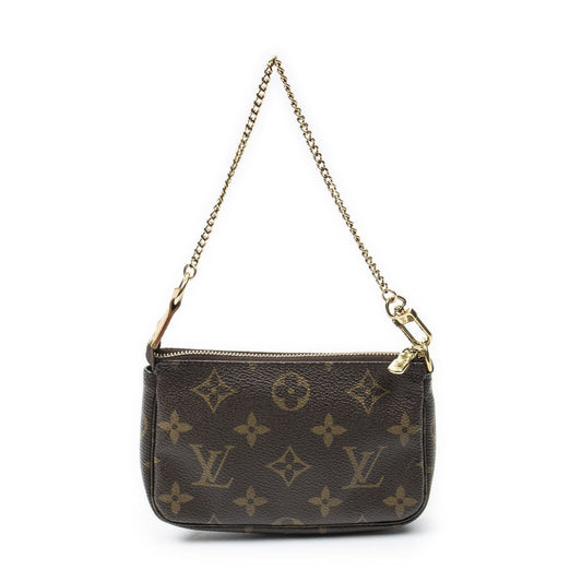Louis Vuitton Mini Pochette Brown Monogram Canvas