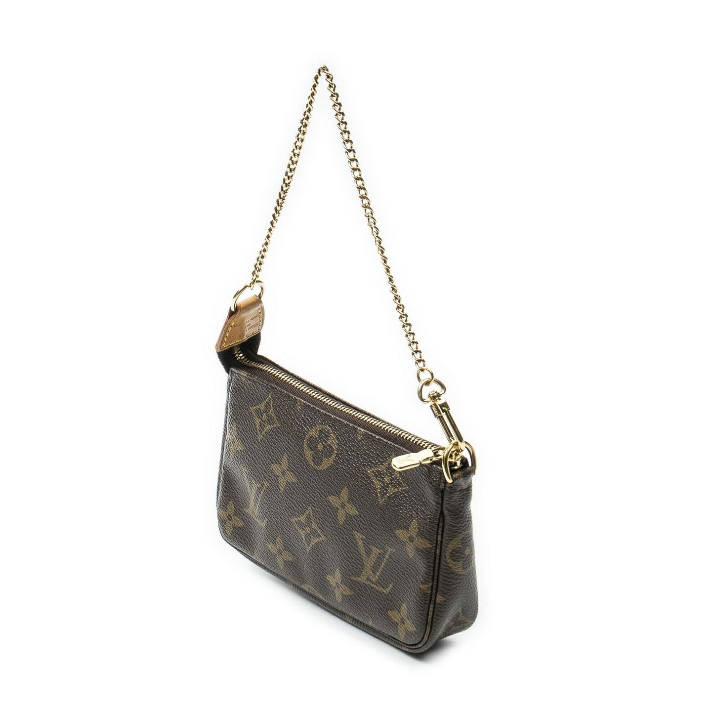 Louis Vuitton Mini Pochette Brown Monogram Canvas