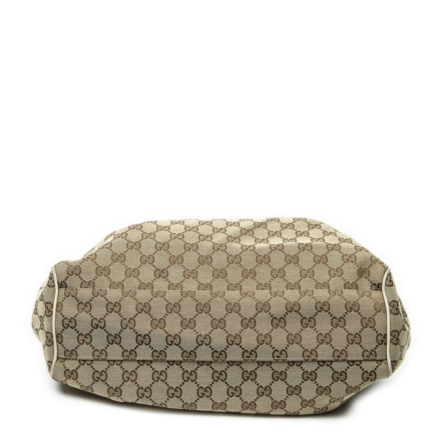 Gucci Shoulder Tote Beige Ivory GG Canvas