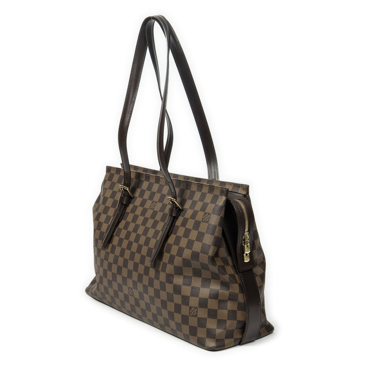 Louis Vuitton Chelsea Brown Damier Ebene Messenger Bag