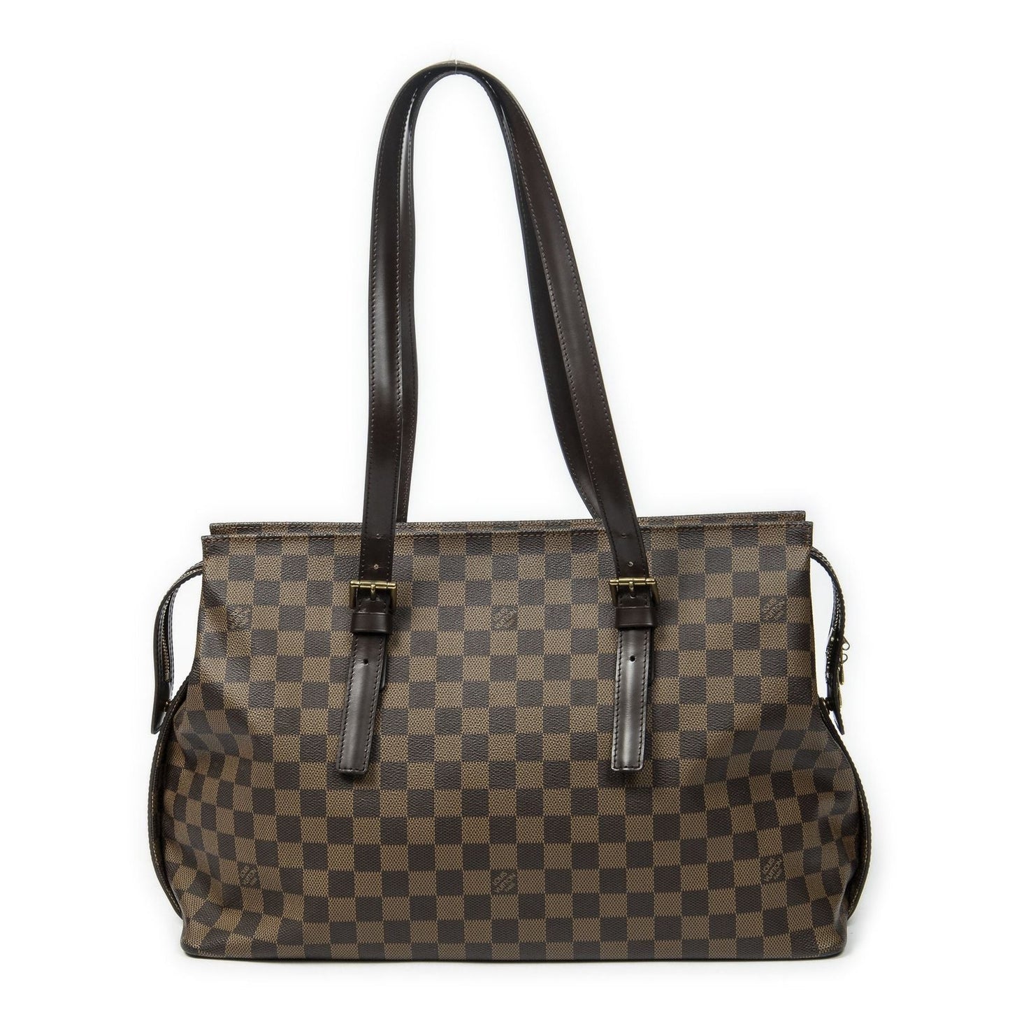 Louis Vuitton Chelsea Brown Damier Ebene Messenger Bag