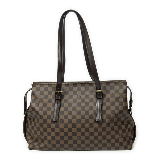 Louis Vuitton Chelsea Brown Damier Ebene Messenger Bag