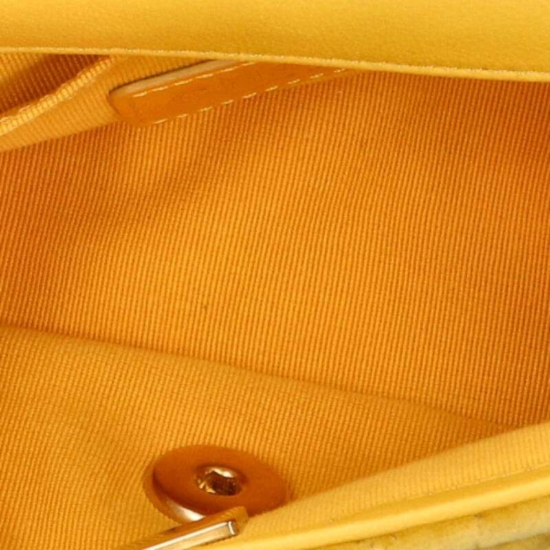 Chanel Camellia Velvet Chain Shoulder Bag