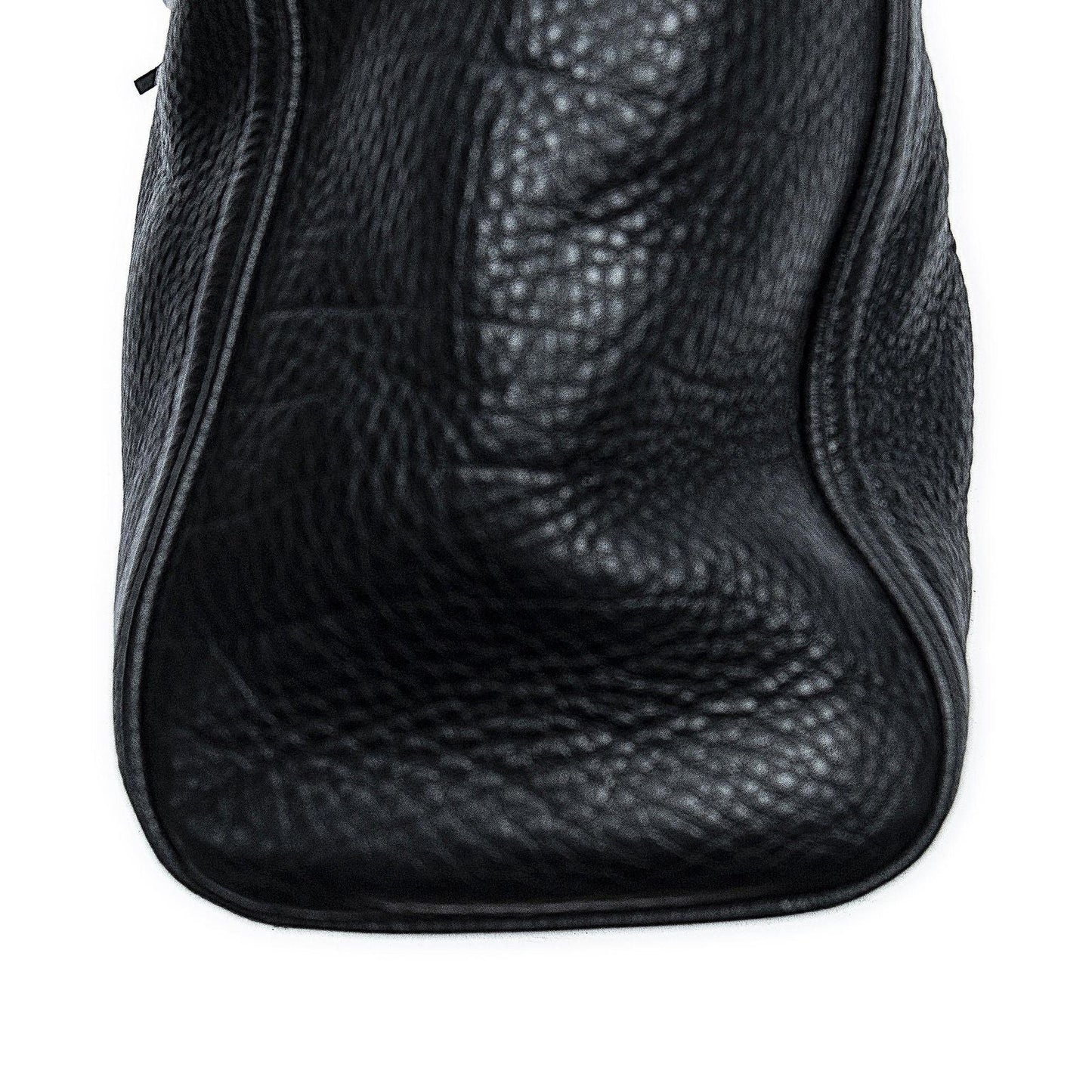 Gucci Soho Interlocking Tote Black Gray Calfskin Leather