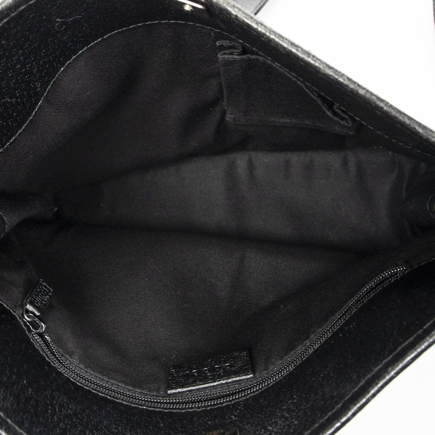 Gucci Eclipse Crossbody Shoulder Bag Black GG Canvas