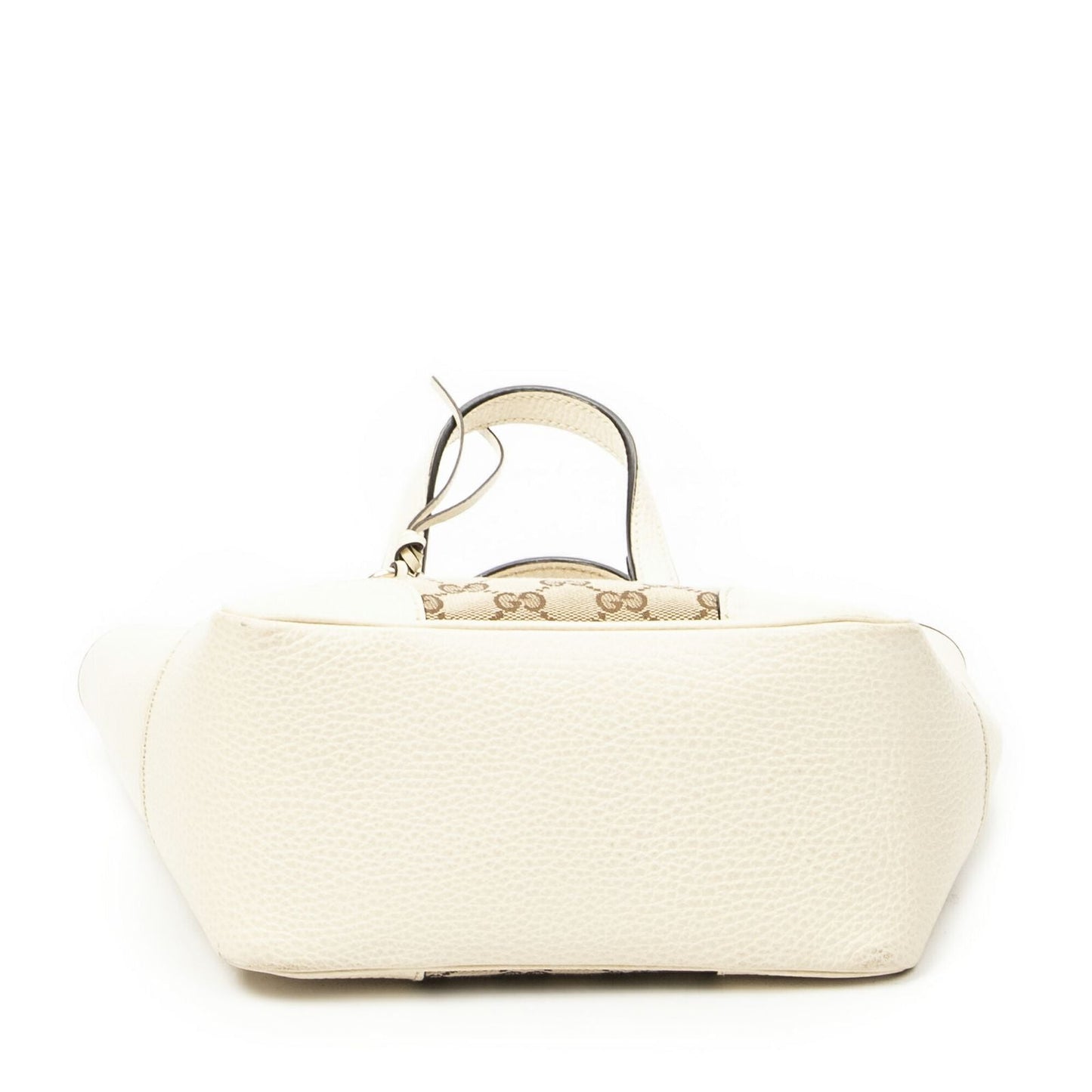 Gucci Small Bree Tote Ivory Beige GG Canvas