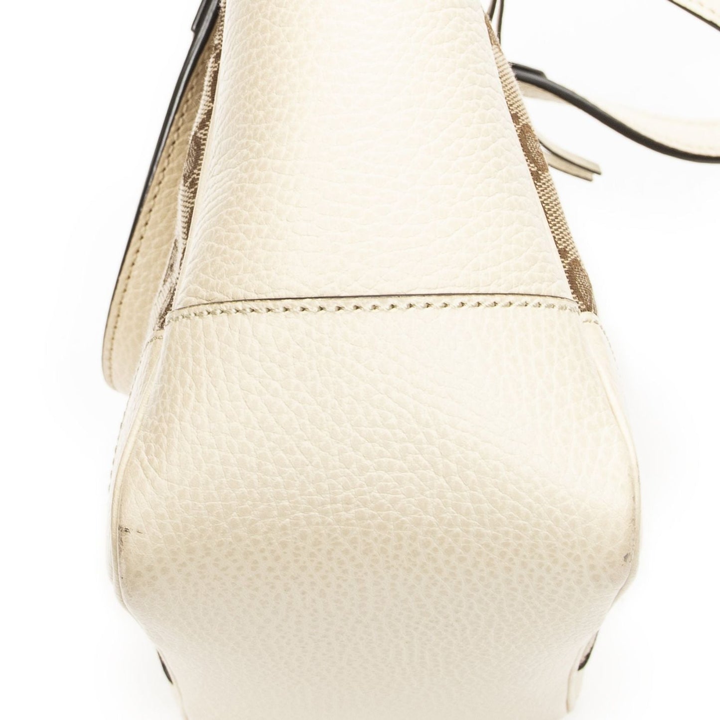 Gucci Small Bree Tote Ivory Beige GG Canvas