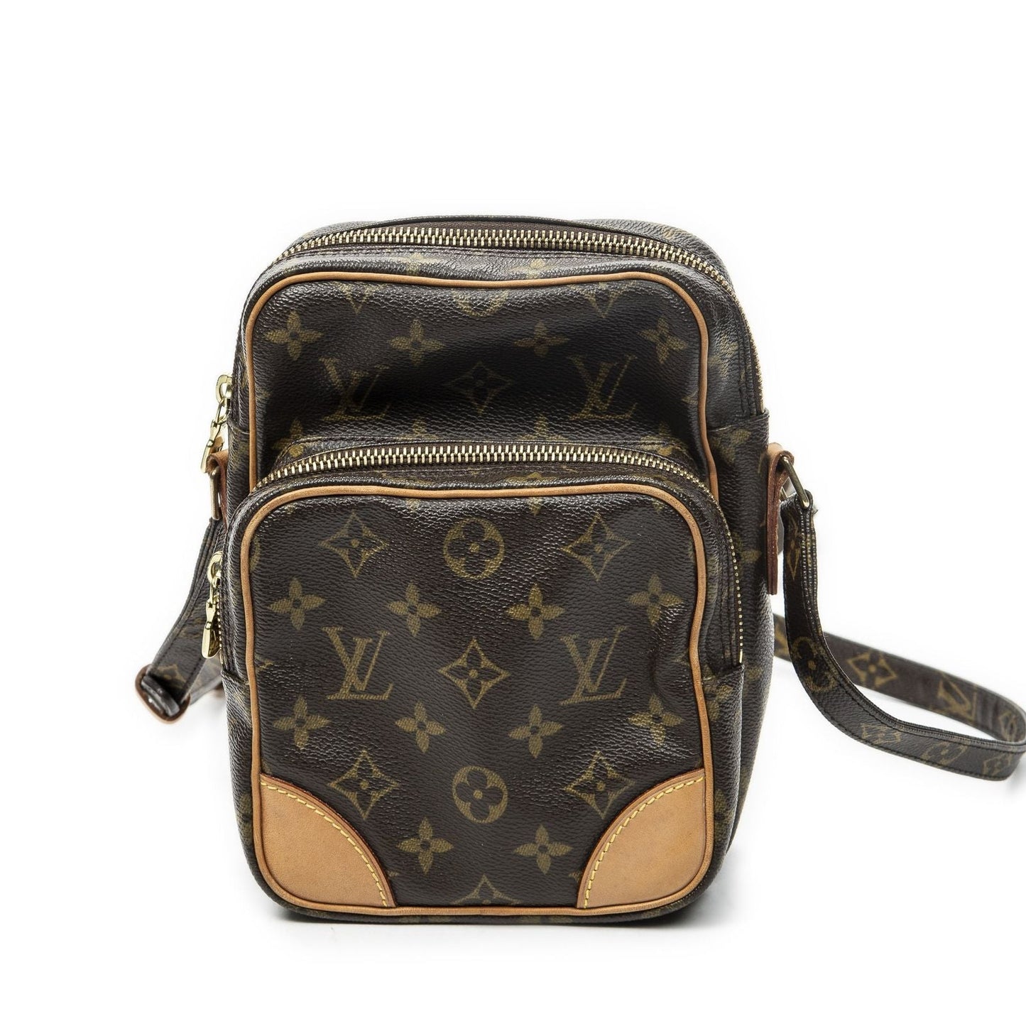 Louis Vuitton Amazon Brown Monogram Canvas Crossbody