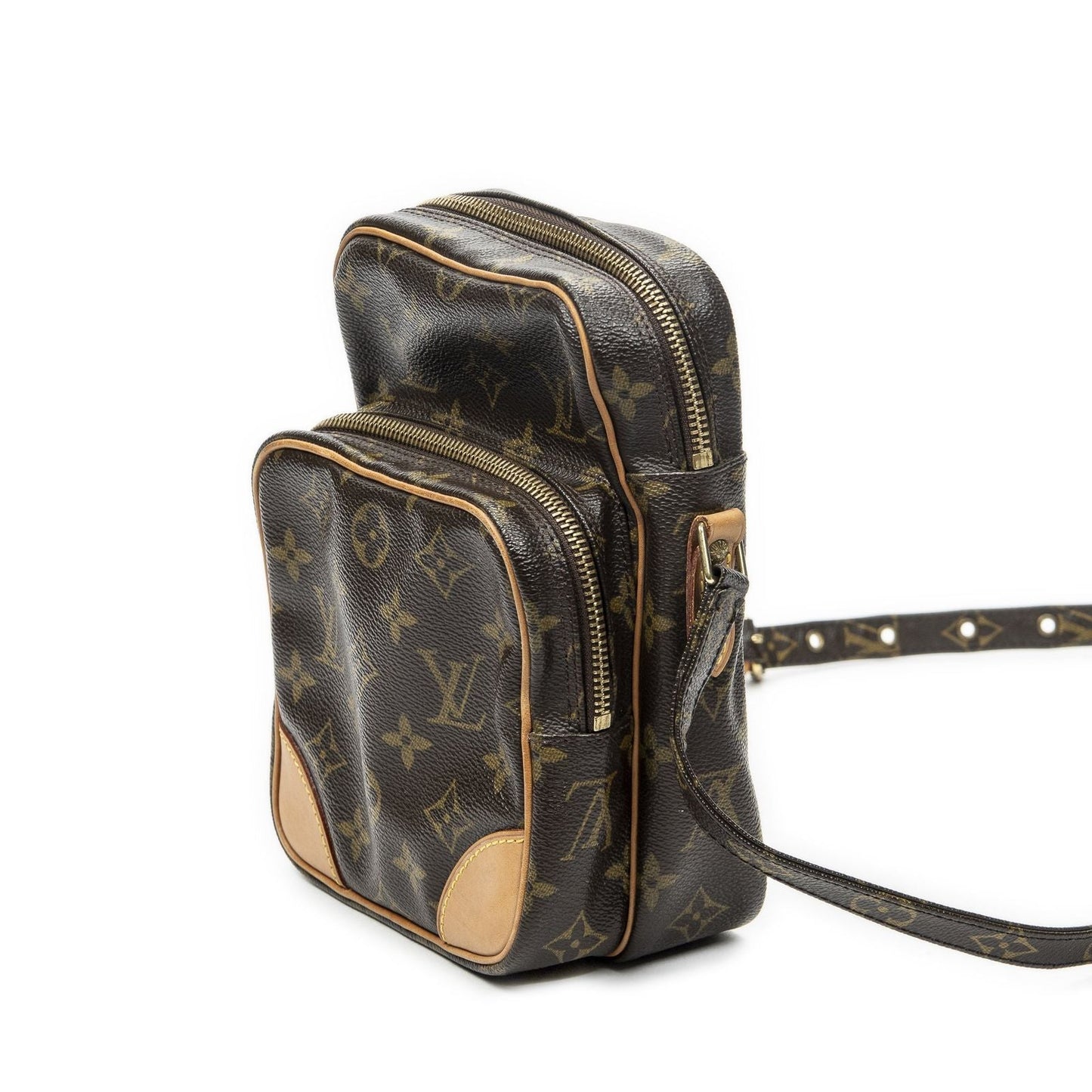 Louis Vuitton Amazon Brown Monogram Canvas Crossbody