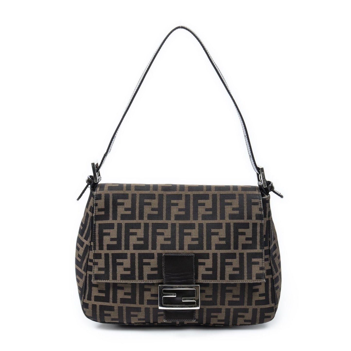 Fendi Mama Forever Brown Dark Zucca Canvas