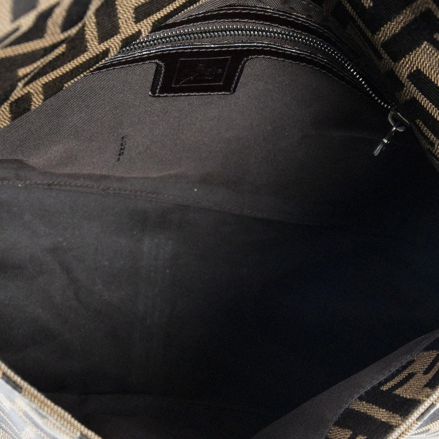 Fendi Mama Forever Brown Dark Zucca Canvas