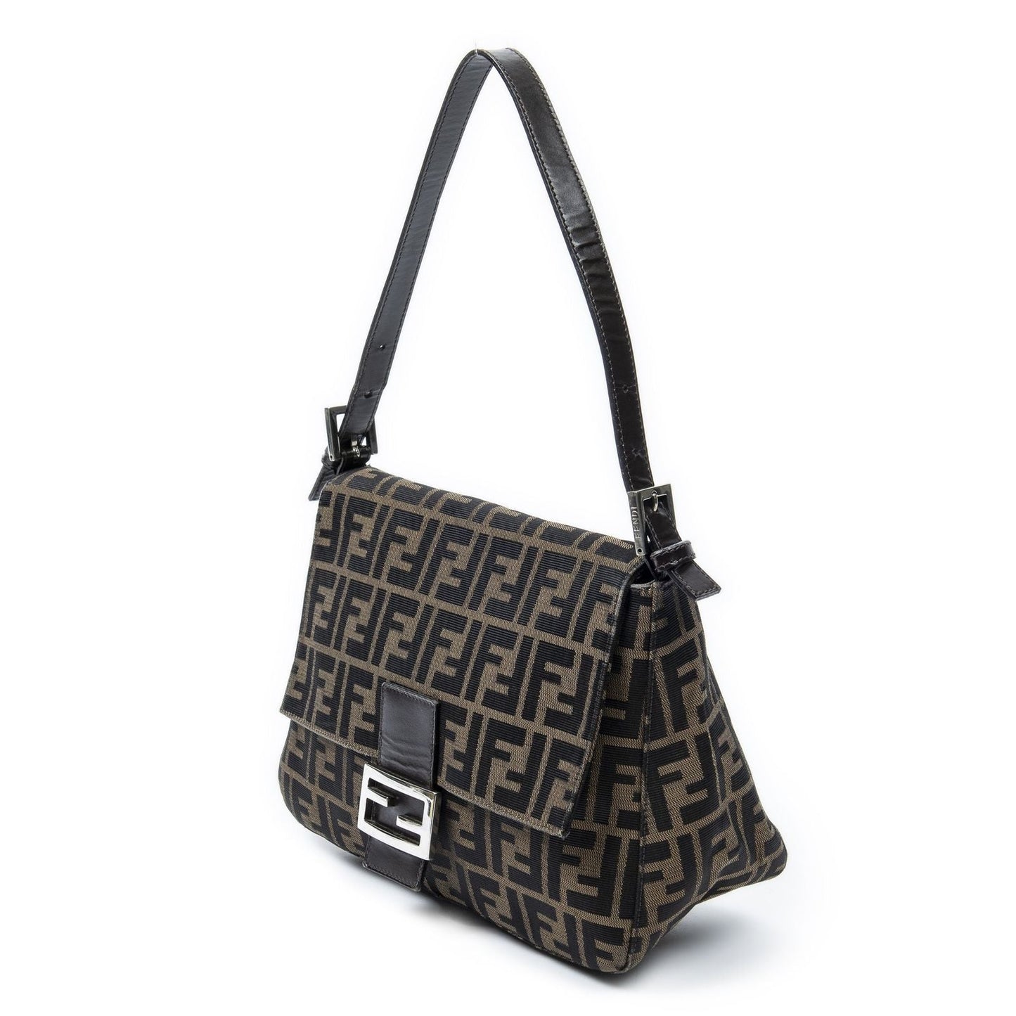 Fendi Mama Forever Brown Dark Zucca Canvas