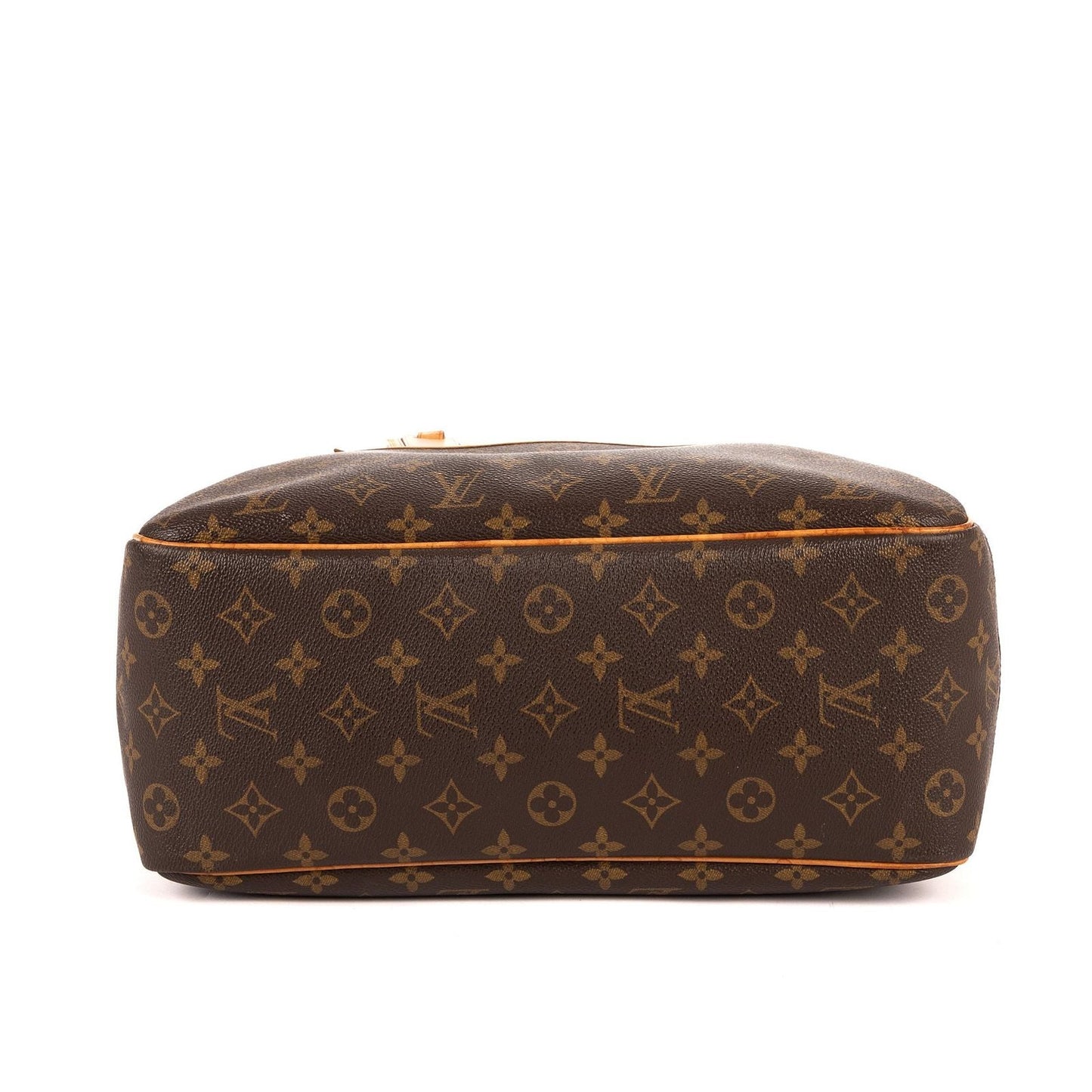 Louis Vuitton Deauville Brown Monogram Canvas Handbag