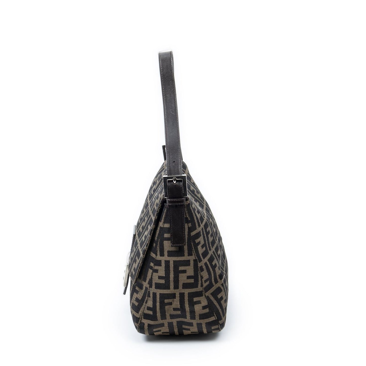 Fendi Mama Forever Brown Dark Zucca Canvas