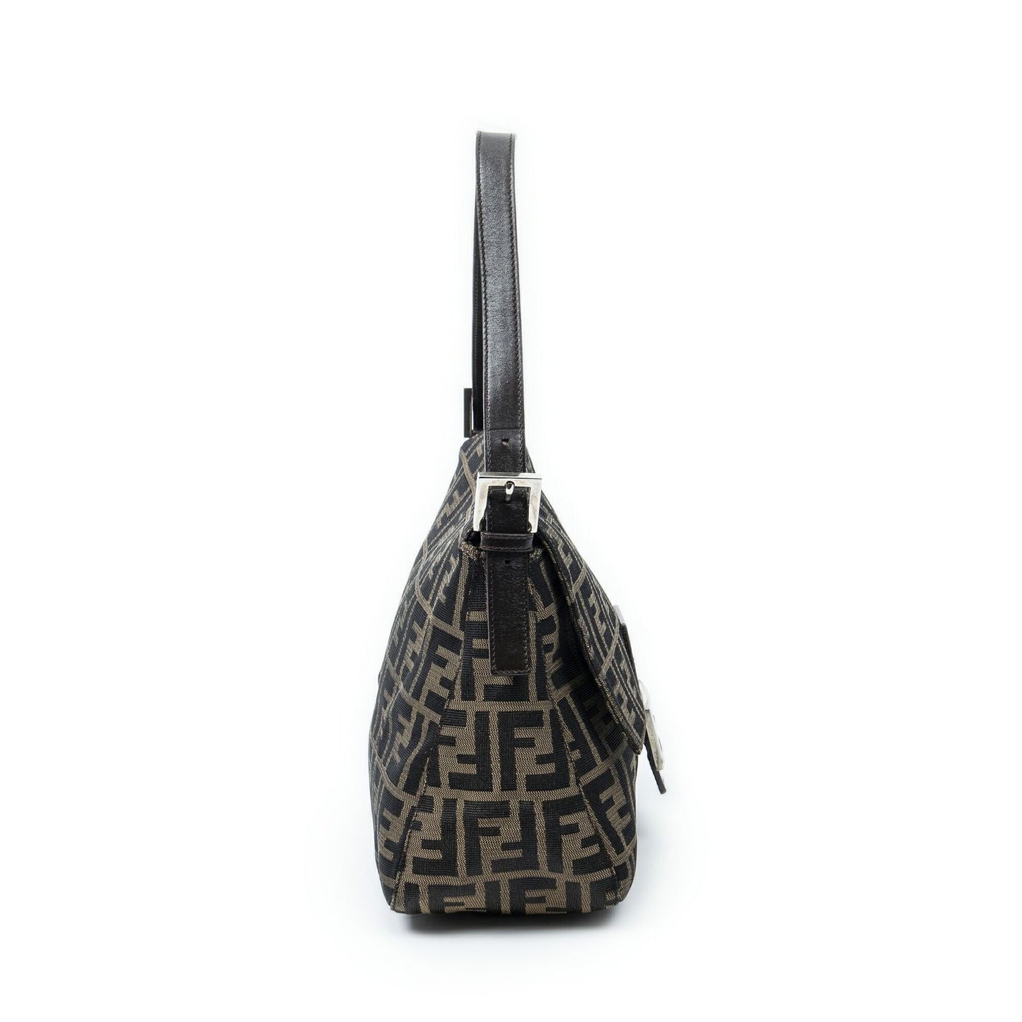 Fendi Mama Forever Brown Dark Zucca Canvas