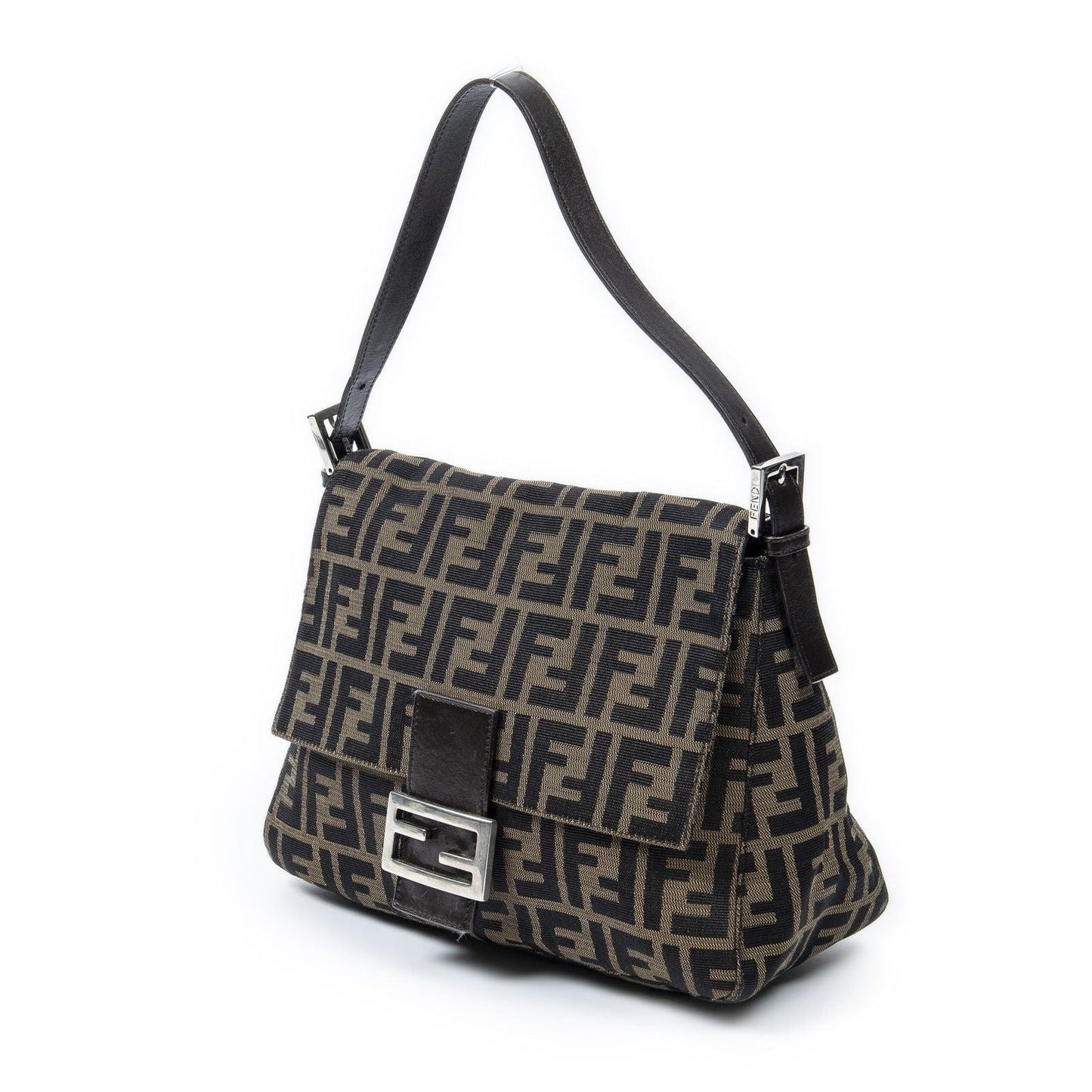 Fendi Mama Forever Brown Dark Zucca Canvas