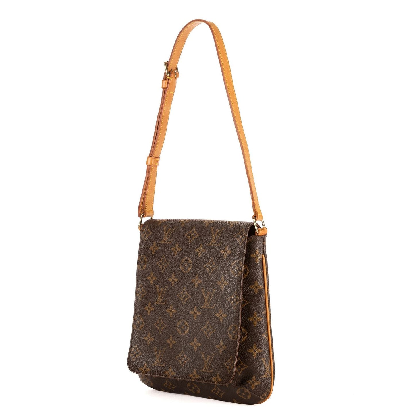 Louis Vuitton Musette Salsa Brown Monogram Canvas Messenger Bag
